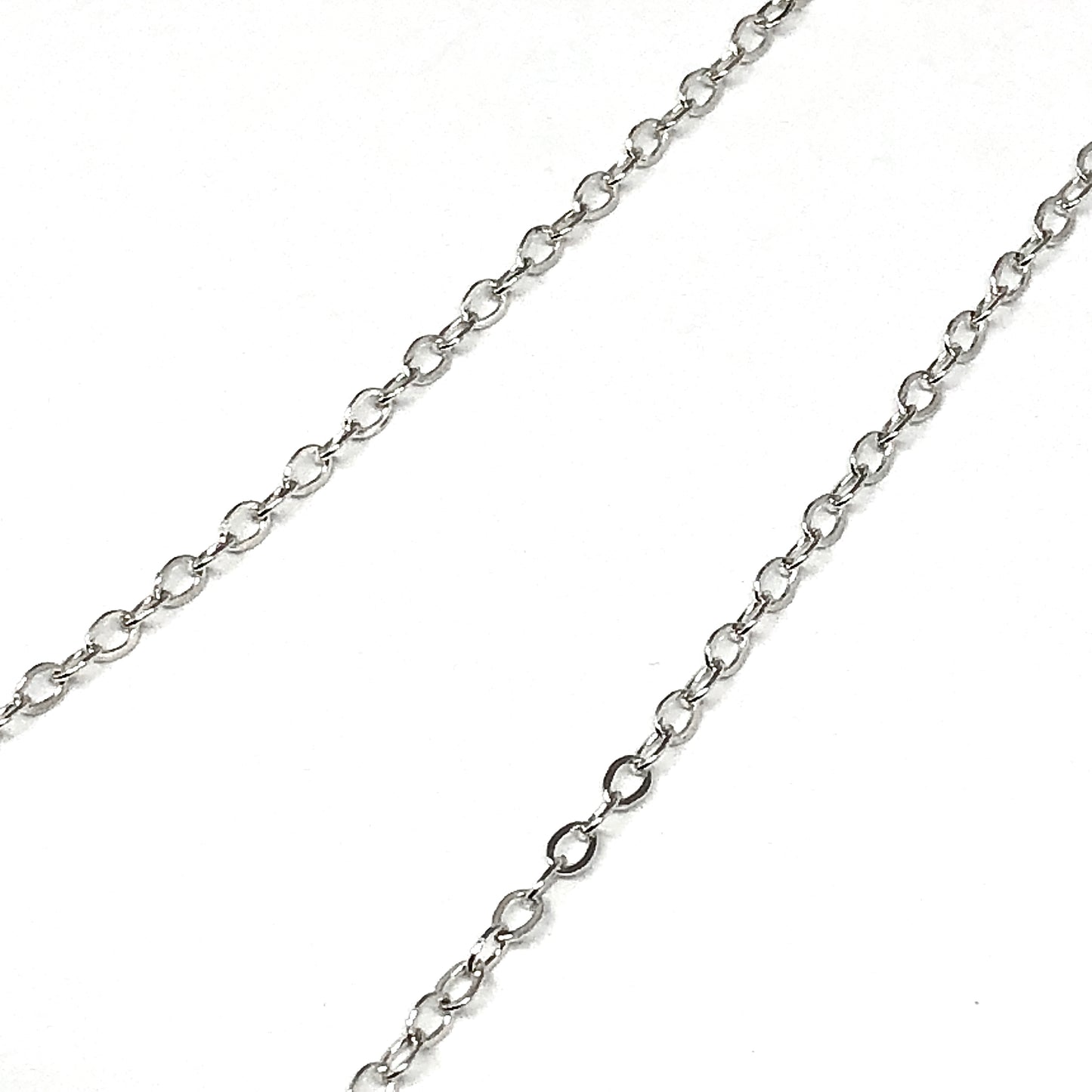 Victorian Style 15in Sterling Silver Black Beaded Lavaliere Tassel Y-Chain Necklace