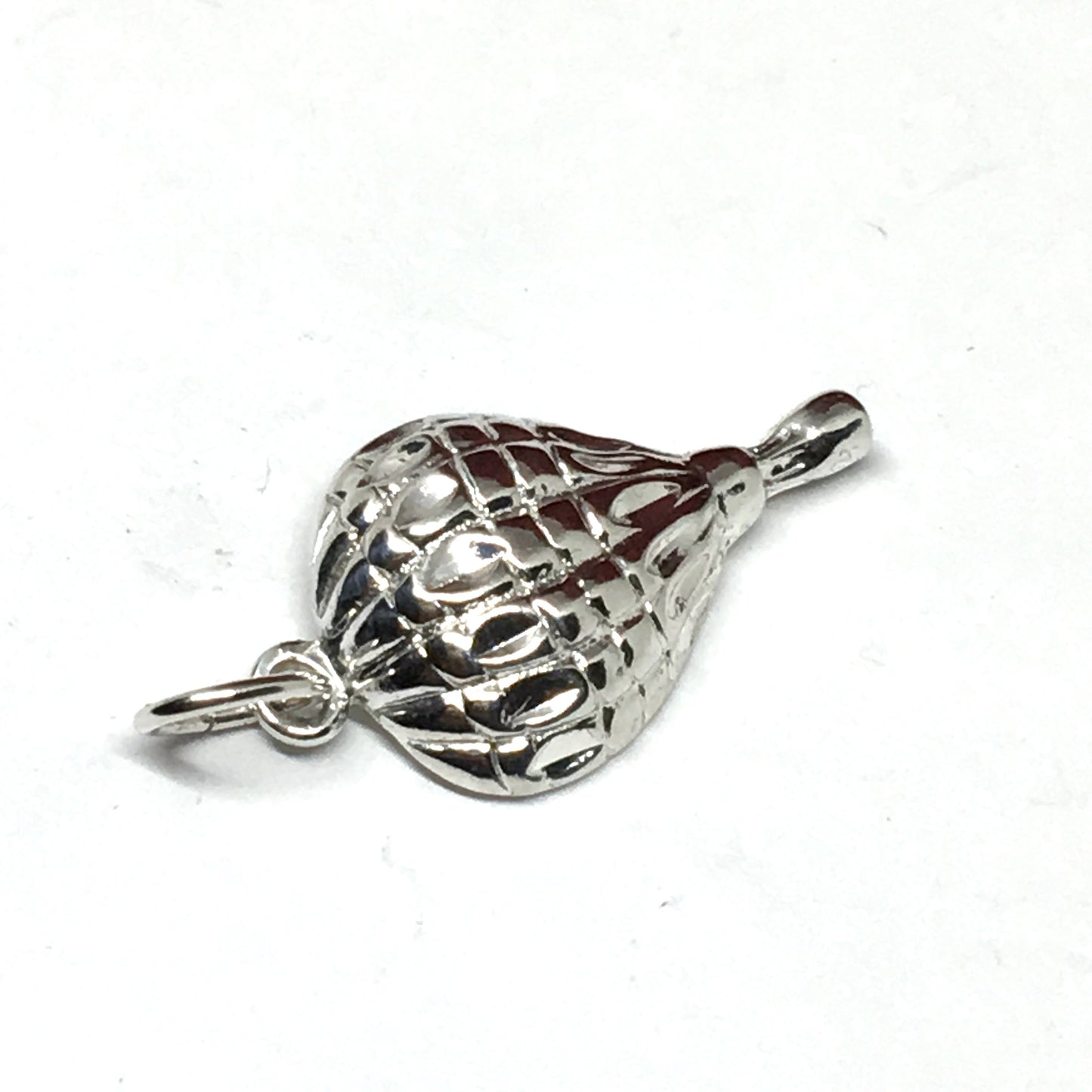 Fun - Mens Womens Sterling Silver Hot Air Balloon Festival Ohio Orlando Charm Pendant