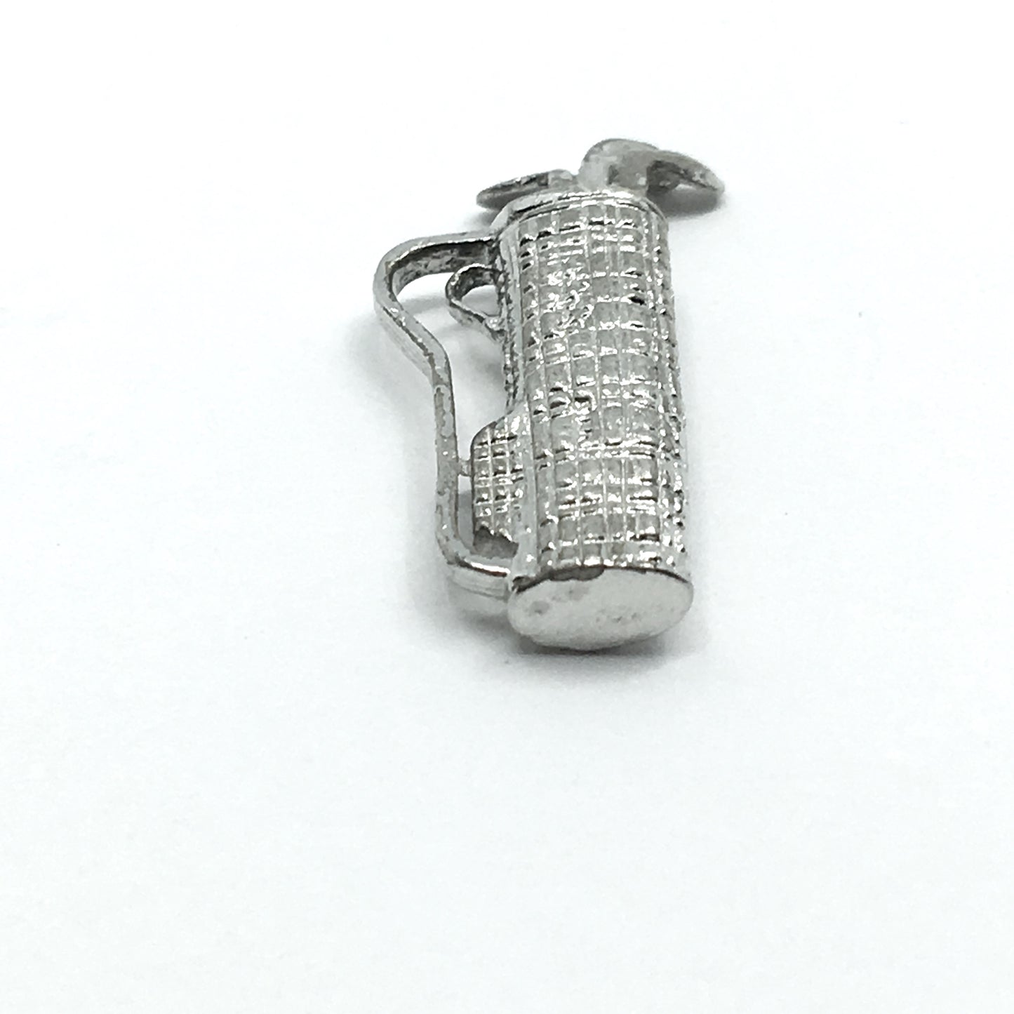 Silver Charms | Sterling Silver Golf Clubs & Bag Pendant | Shop Discount Vintage Jewelry Online