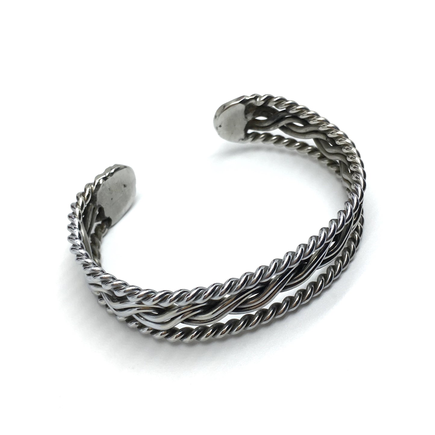 Jewelry used | Mens Womens Stainless Steel Braided Cuff Bracelet