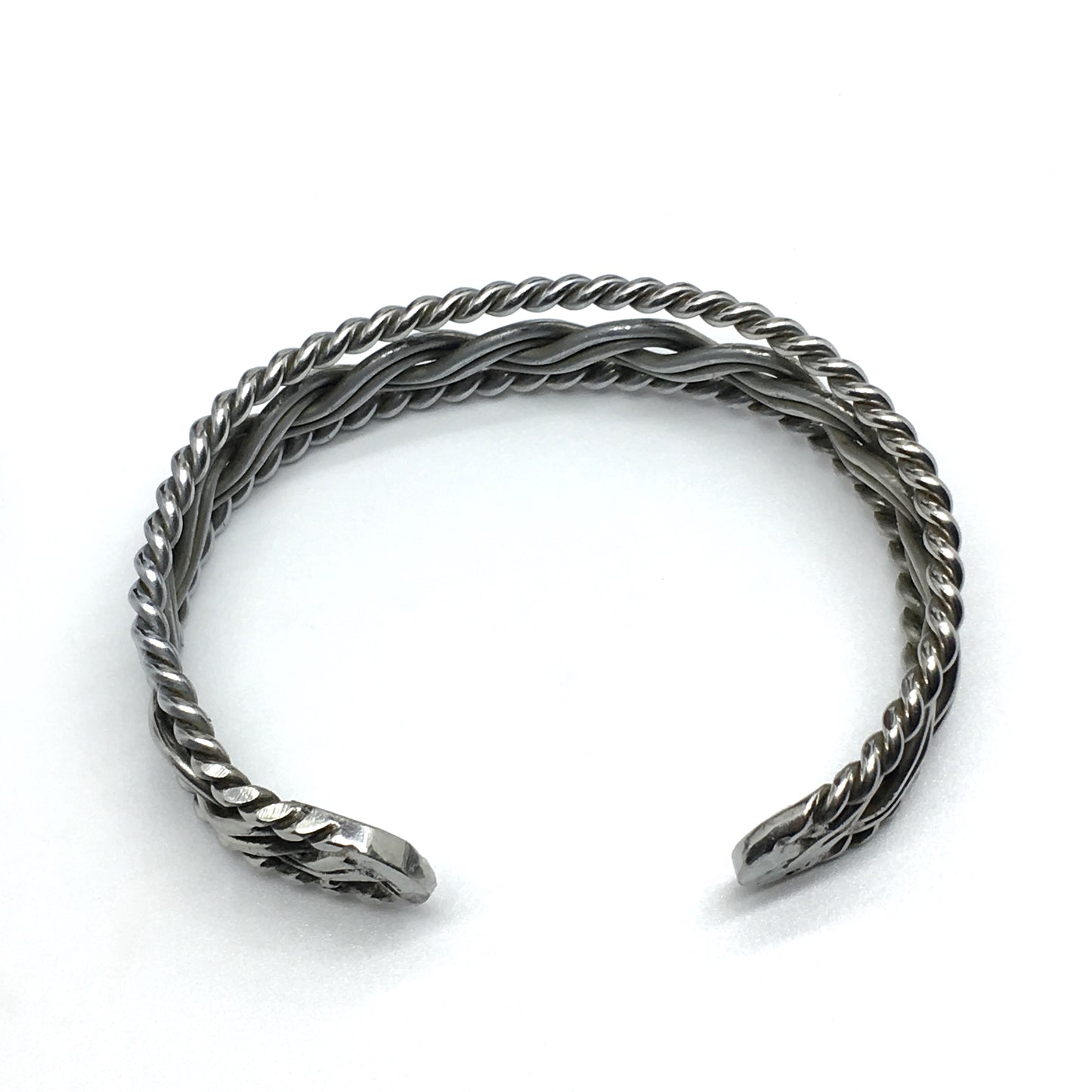 Jewelry used | Mens Womens Stainless Steel Braided Cuff Bracelet
