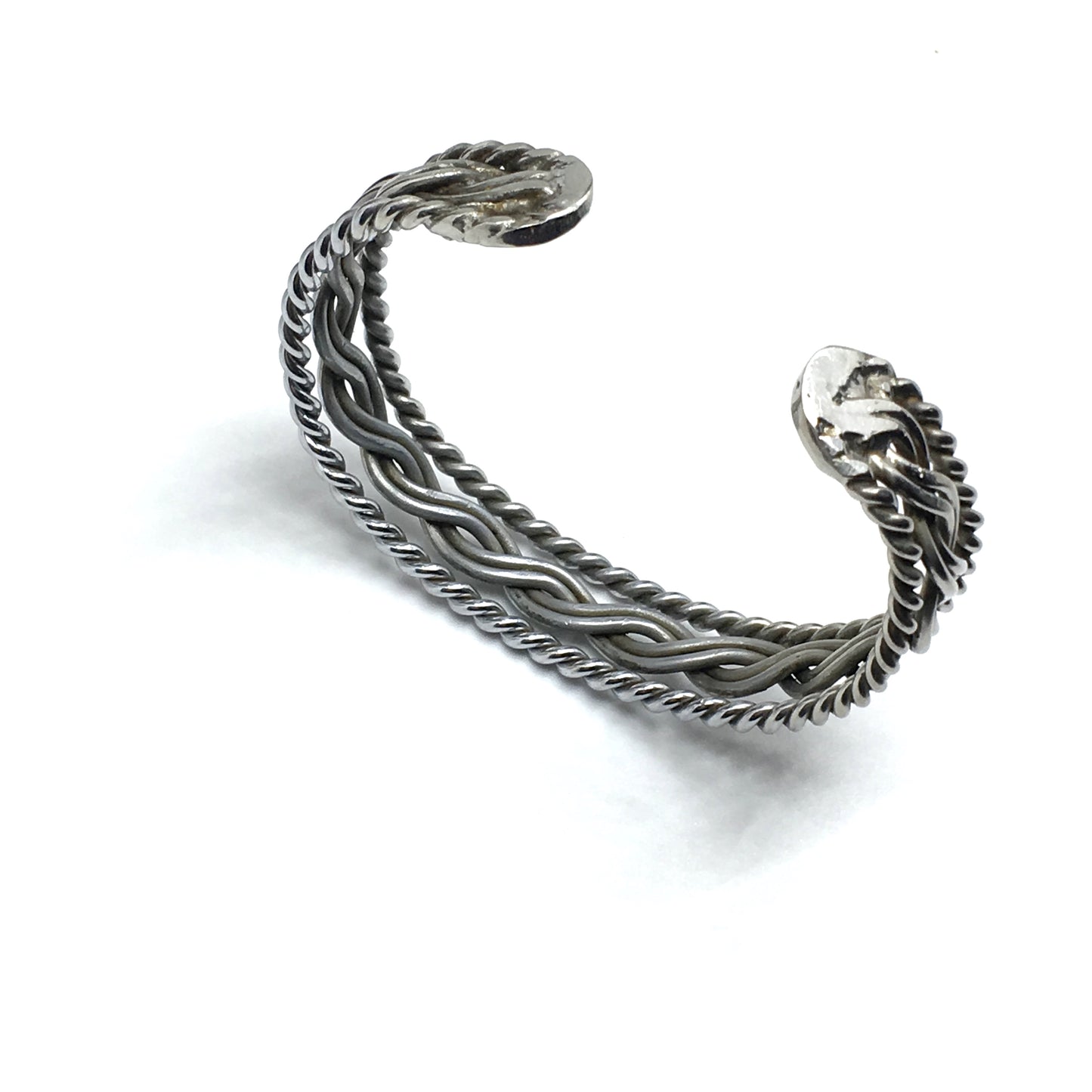 Jewelry used | Mens Womens Stainless Steel Braided Cuff Bracelet
