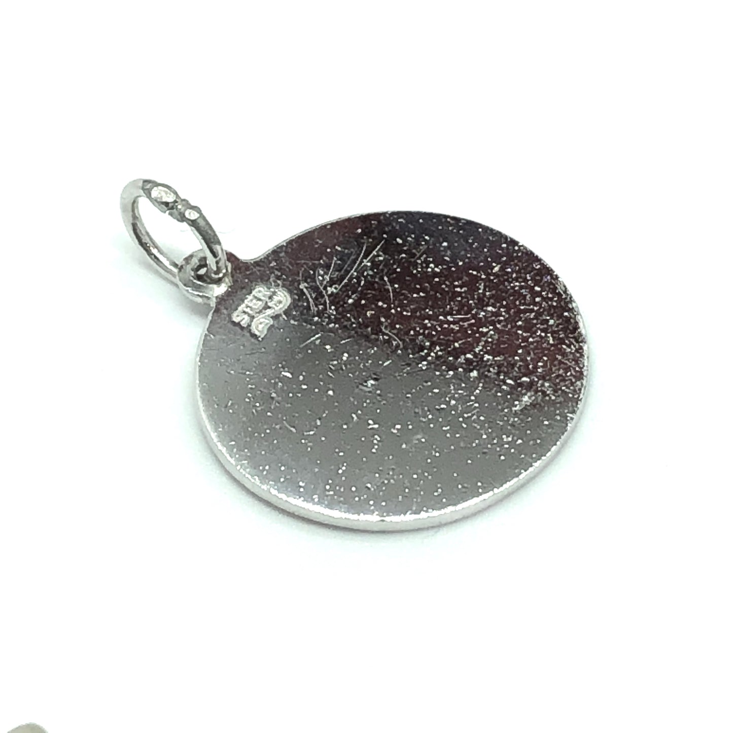 Vintage Jewelry | Engraveable Sterling Silver OUR BOY Charm Pendant / Pet Id Tag Idea!