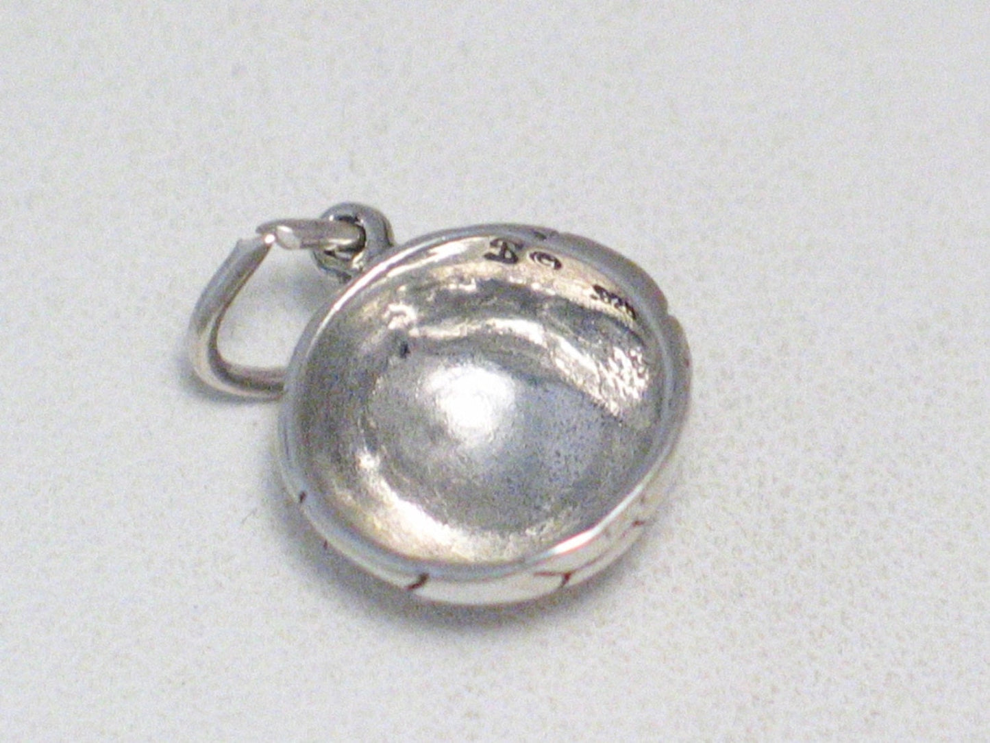 Sterling Silver Soccer Ball Charm / Pendant