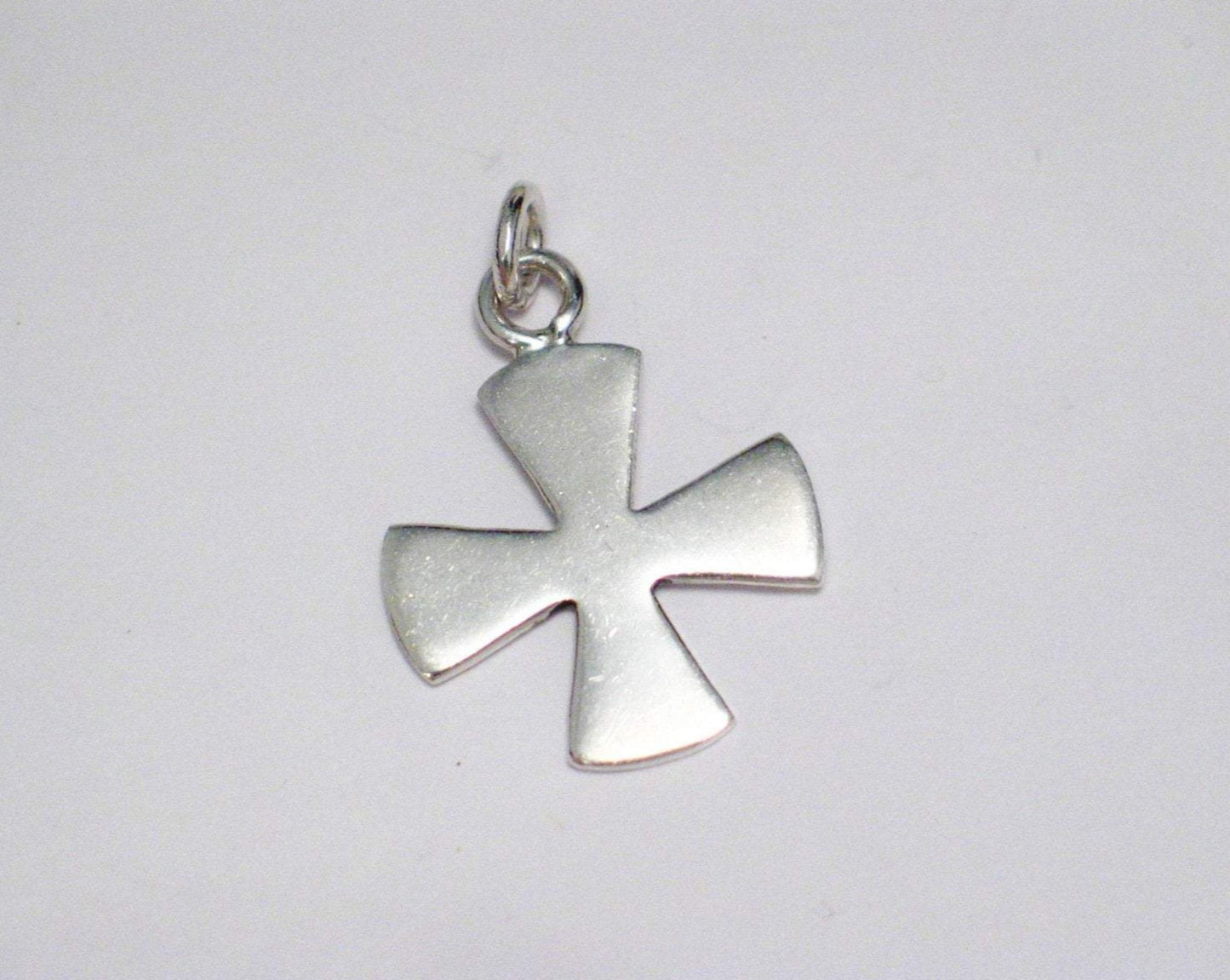 Crosses | Sterling Silver Templar Cross / Iron Cross Pendant | Discount Estate Jewelry website