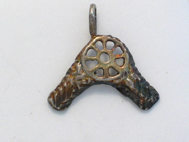 Silver Charm, Womens Mens Vintage 1980s Hair Dryer Sterling Silver Pendant