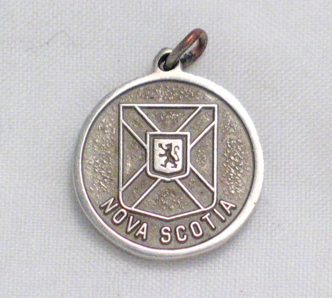 Sterling Silver Charm Lighthouse Peggy's Point Nova Scotia Canada Pendant