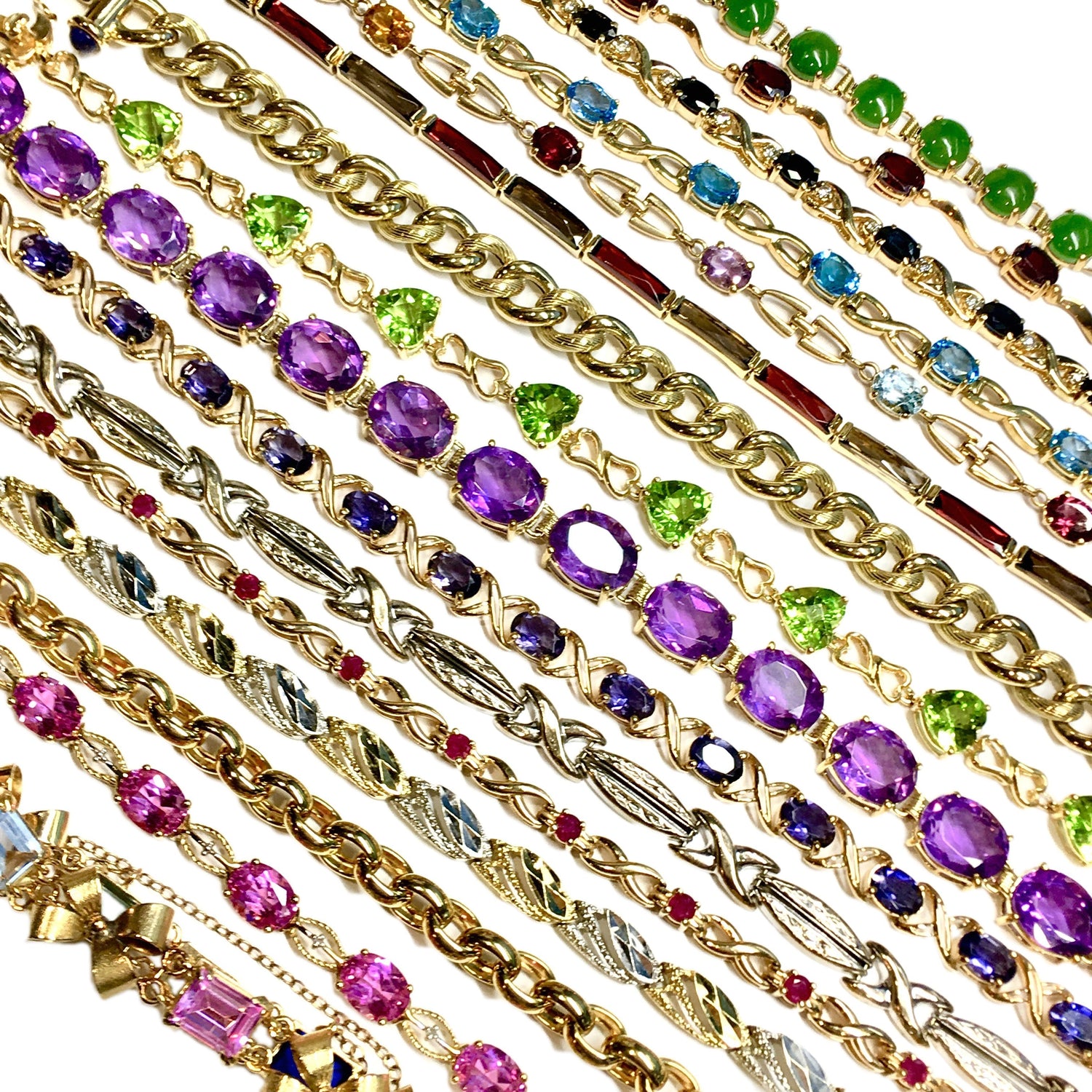 Gold Bracelets for Women & Men | Buy Discount Estate Gold Jewelry for Less at Blingschlingers 
