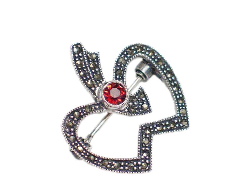 Brooches & Lapel Pins for Women & Men crafted in sterling silver | Blingschlingers