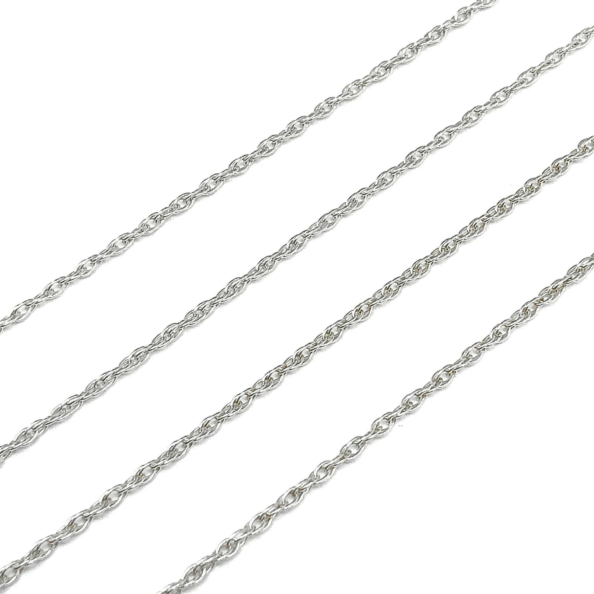 Sterling Silver Stylish Long Slim Front Back Chain Drop Earrings | Discount Jewelry