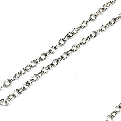 Elegant Pearl - 16.25" Sterling Silver Satellite Y-chain Tassel Necklace