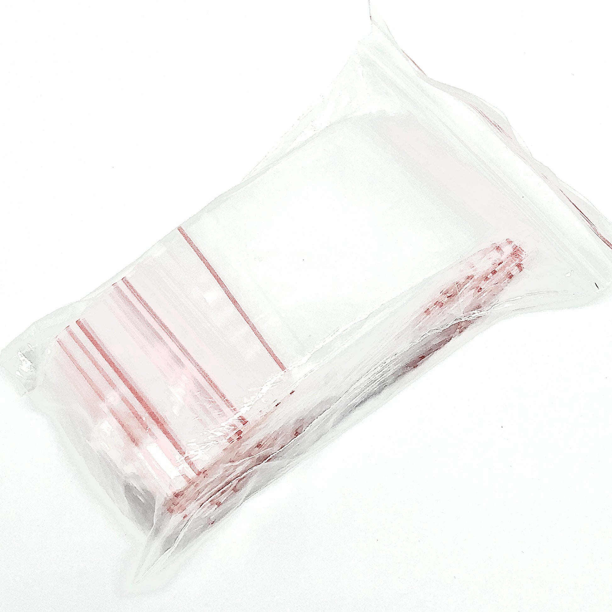 Resealable Zip Lock Bags – Clear Plastic Poly Bags With Seal Strip | Food Grade | 100 Pack (2"x3