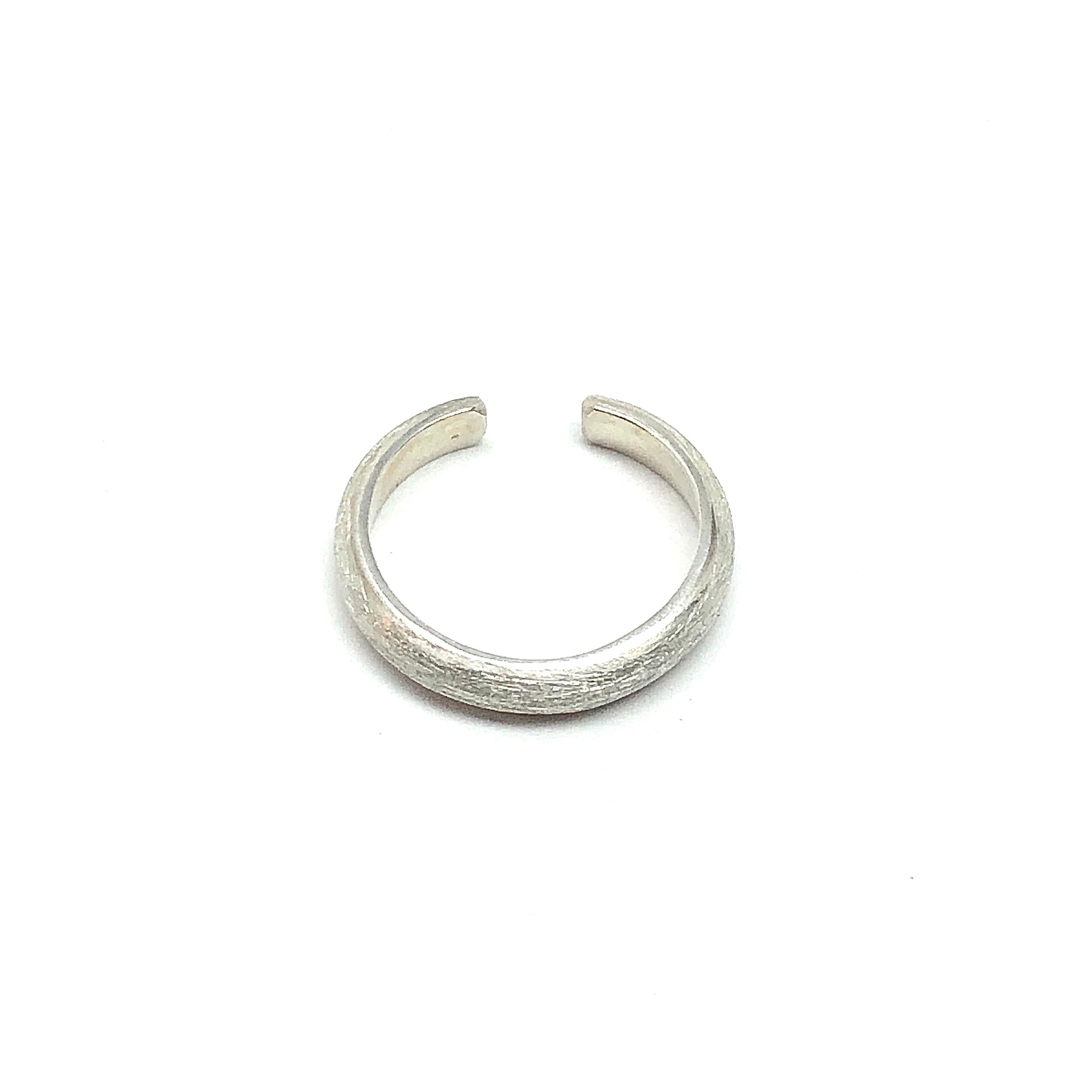 Midi Rings | Sterling Silver 2.8mm Brushed Finish Design Midi Ring sz2 | Blingschlingers Jewelry online