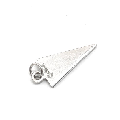 Sterling Silver Charm, D'Youville University Buffalo New York School Pennant Charm - Class Reunion Gift