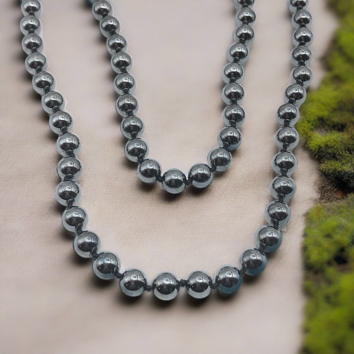 Magnetoplumbite Stone Necklace Mens Womens