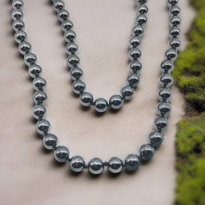 Magnetoplumbite Stone Necklace Mens Womens