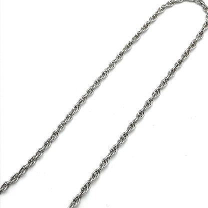 1980s  Black Sterling Silver Winged Teardrop Station Pendant Necklace - Designer Kabana