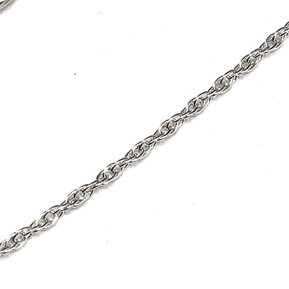 28" 2 Layer Style Sterling Silver Turquoise Charm Necklace