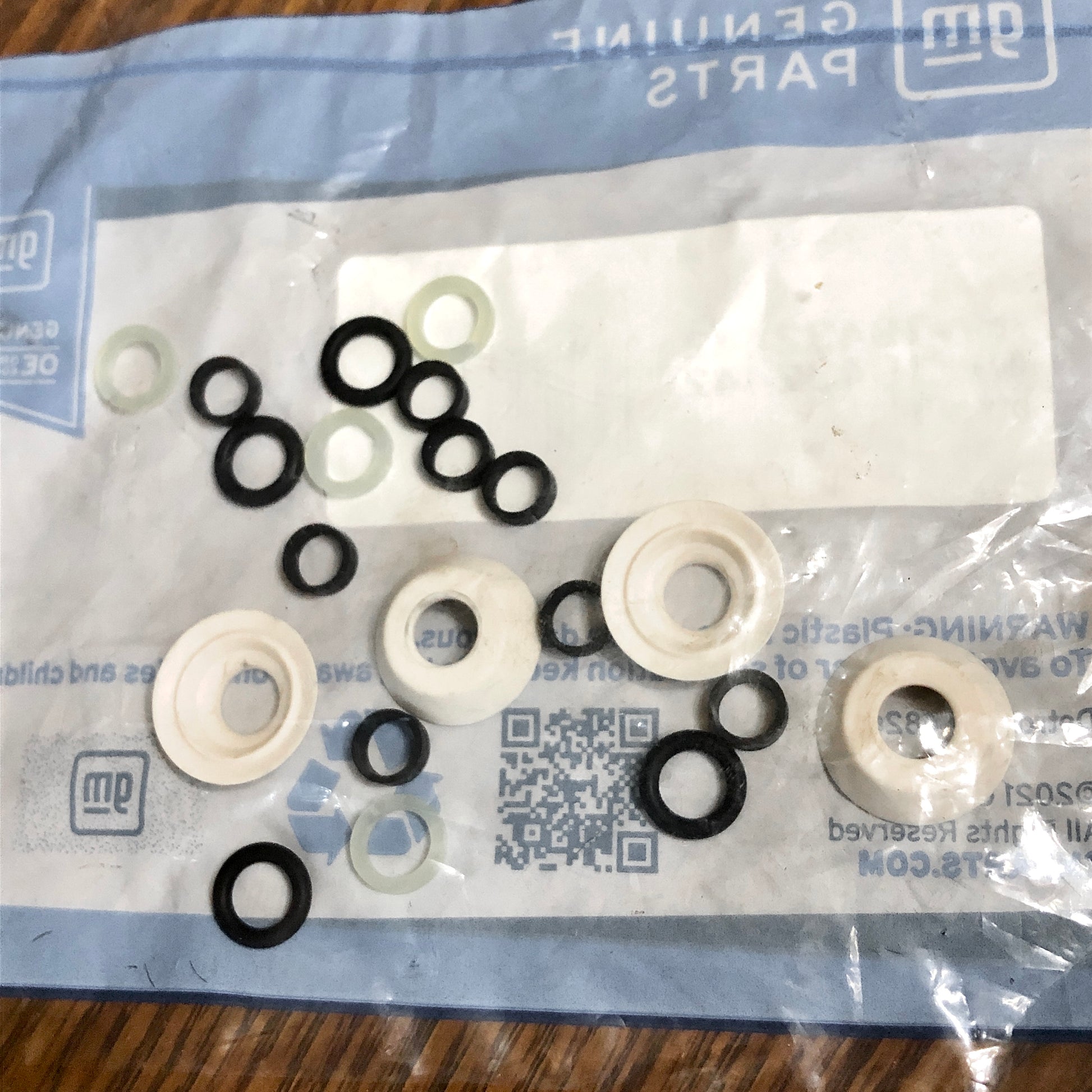 2016-2024 Chevy GMC Cadillac Fuel Injector Seal Kit OE GM part 19432442