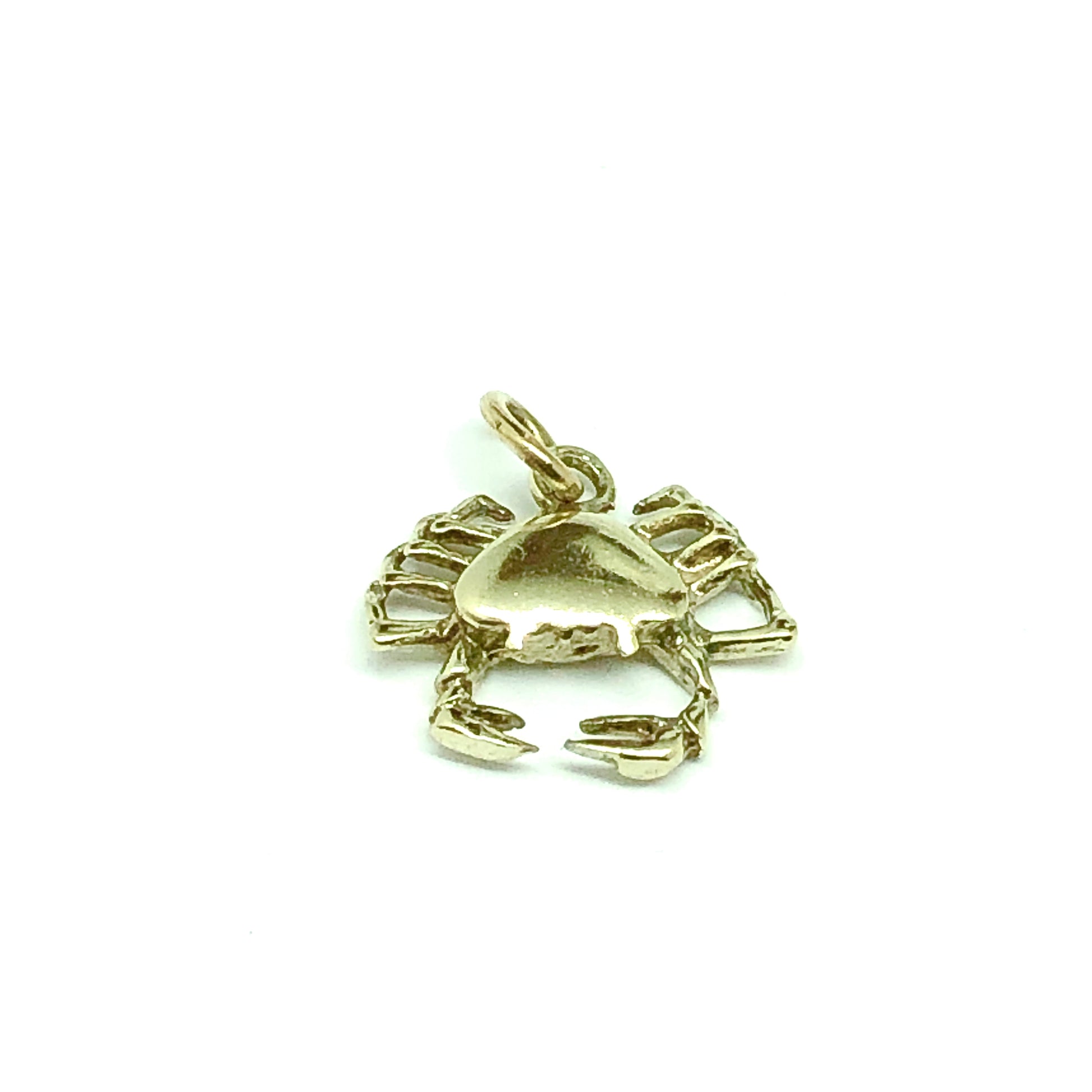 Bracelet Charms & Pendants | Gold Sterling Silver Cute 3D Crab Charm