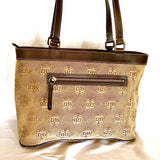 Shoulder bag - Womens Authentic Dooney & Bourke Donegal Collection Leather Signature Purse / Shoulder Bag