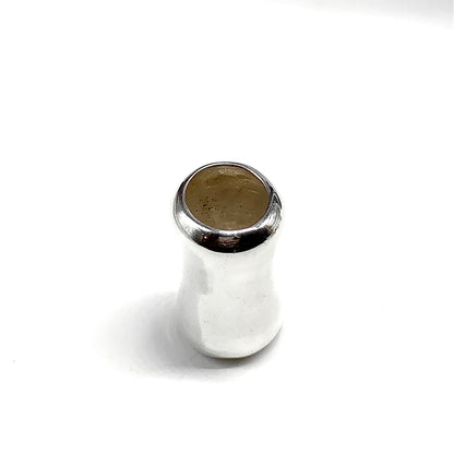 Sterling Silver Tube Slide Pendant