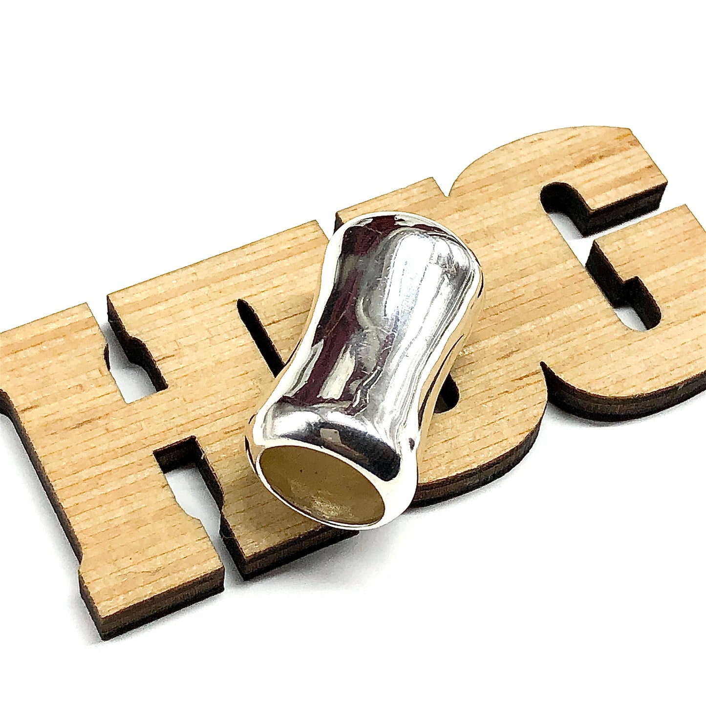 Sterling Silver Tube Slide Pendant
