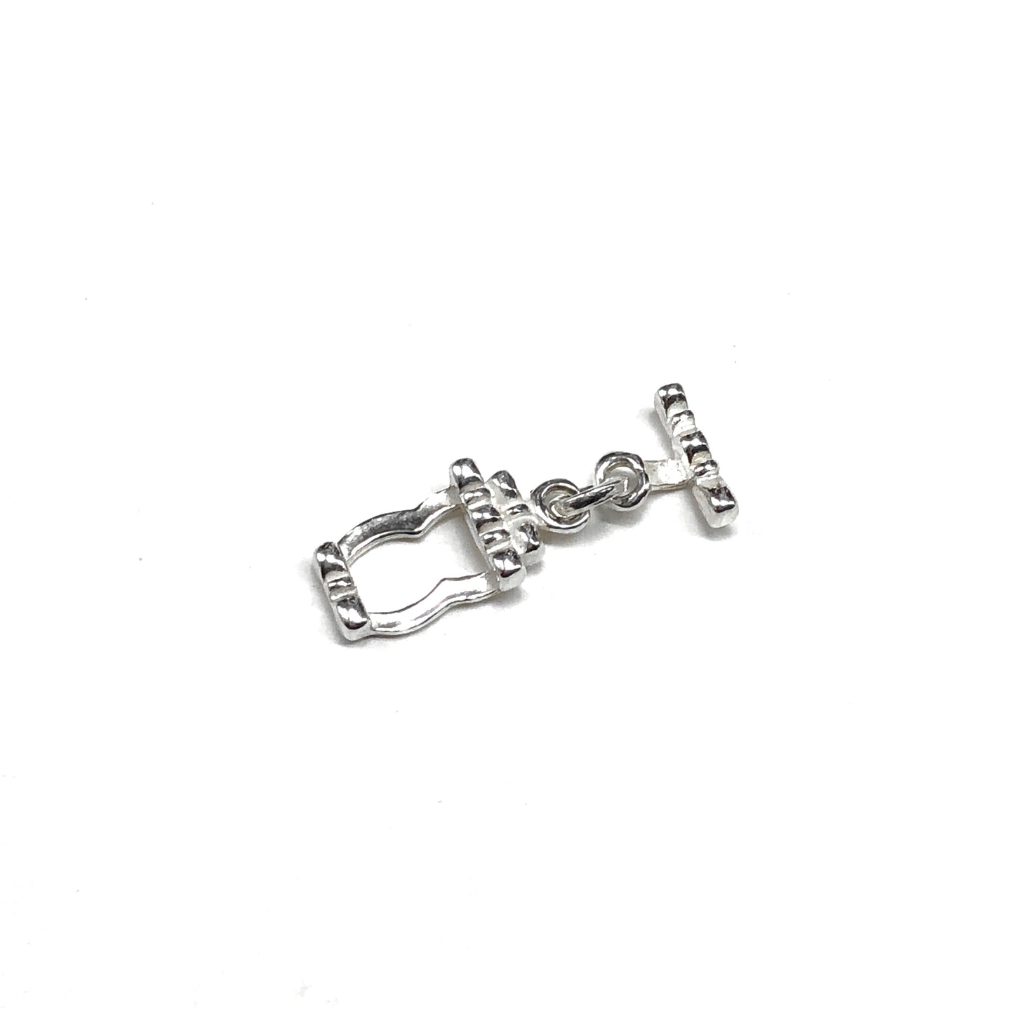 Rectangular Bracelet or Necklace Sterling Silver Toggle Clasp Finding