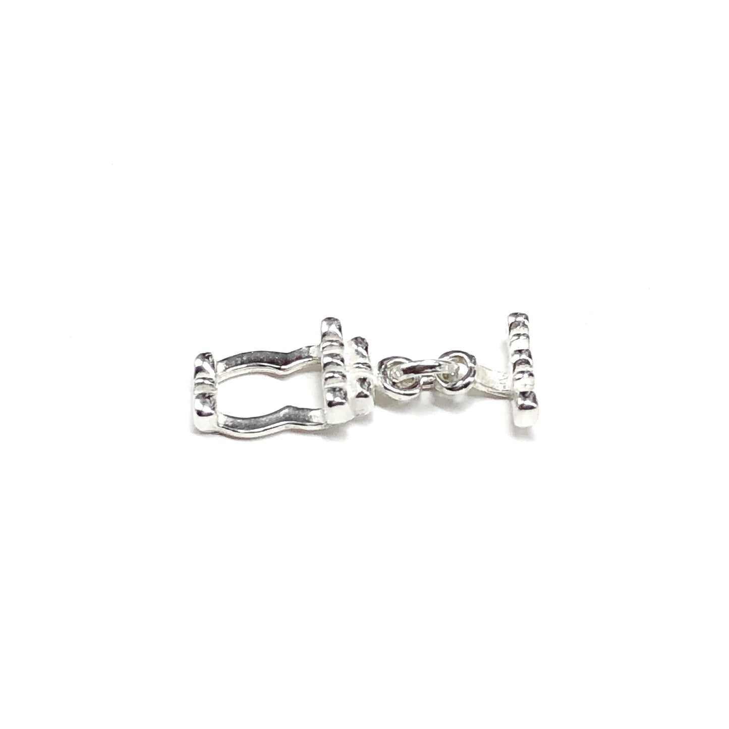 Rectangular Bracelet or Necklace Sterling Silver Toggle Clasp Finding