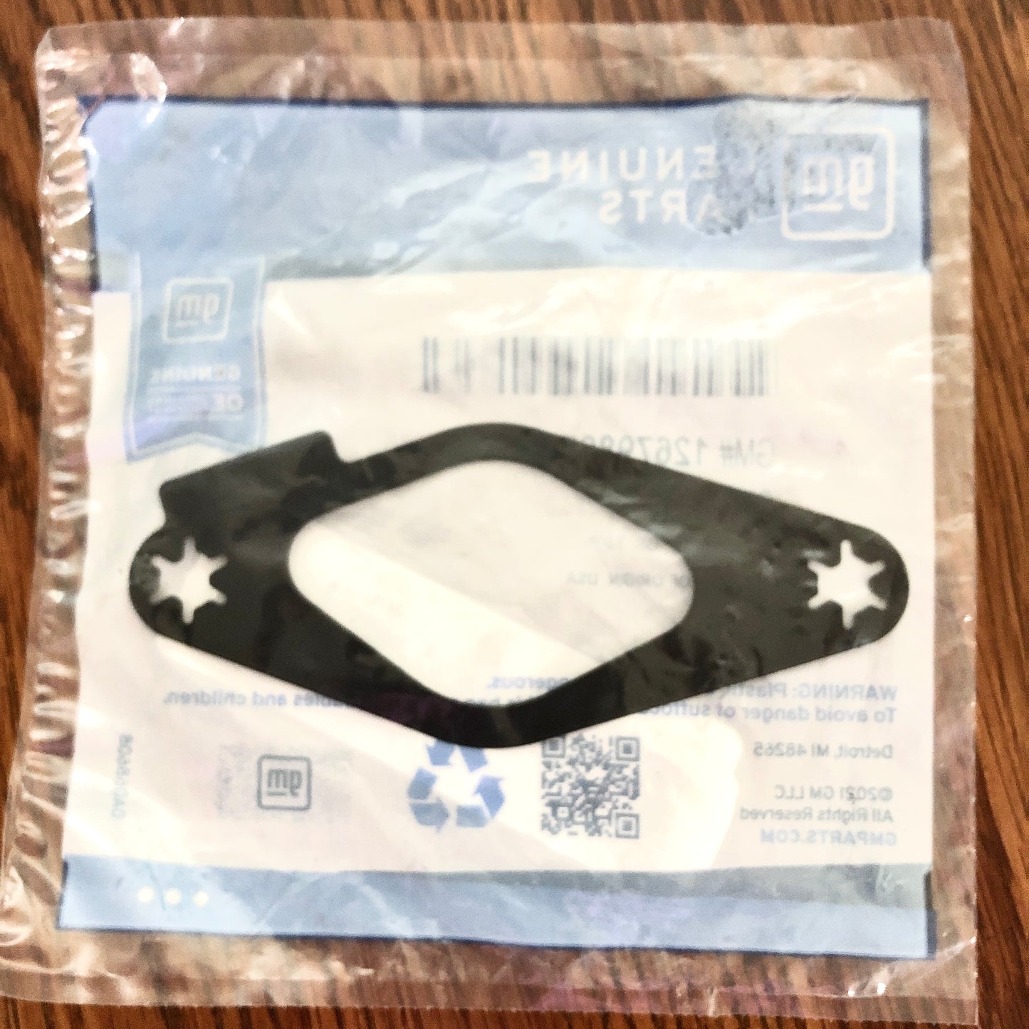 2019 - 2029 Chevrolet Silverado Tahoe Fuel Pump Bracket Gasket GM Part 12679867