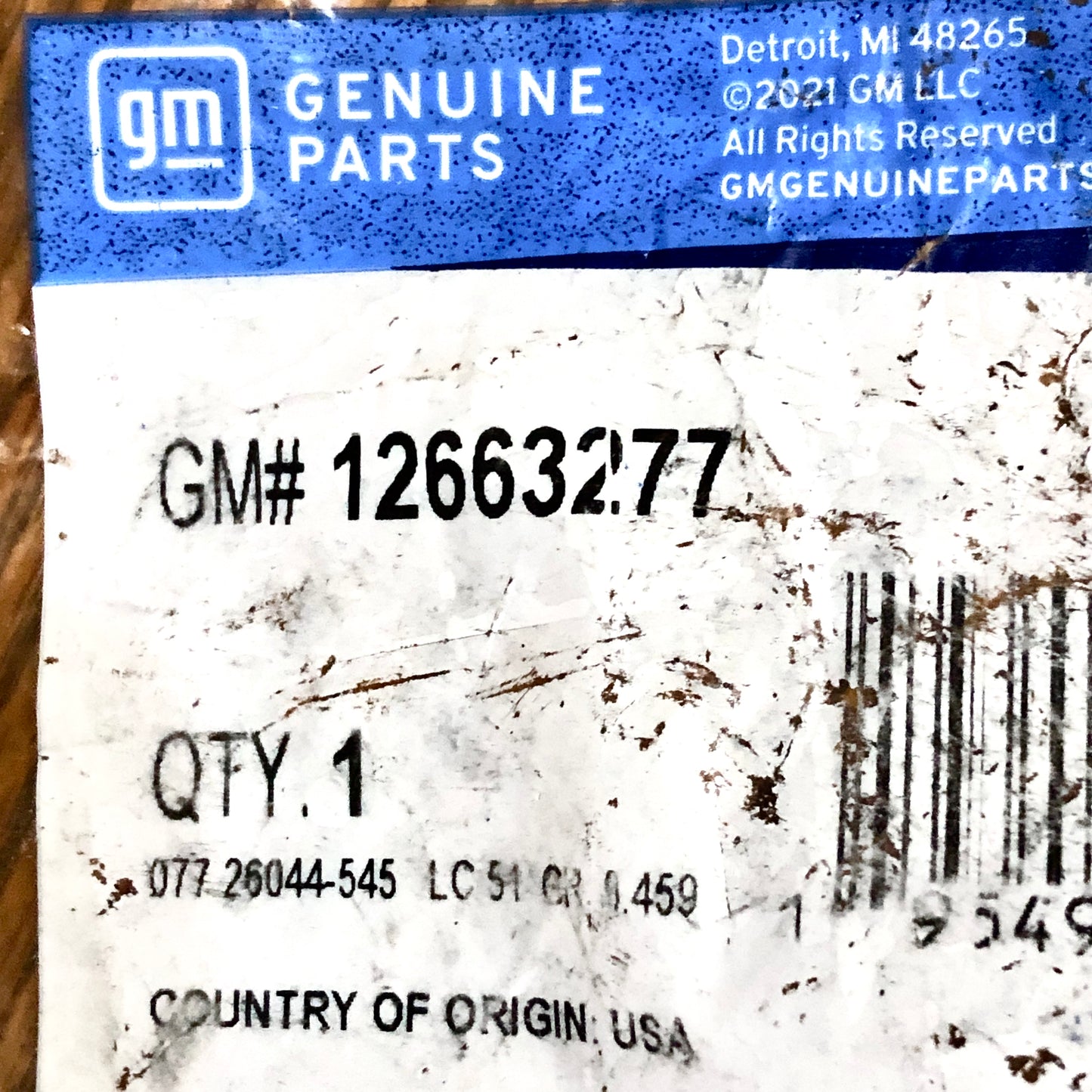 OEM Hydraulic Valve Lifter / Lash Adjuster GM Replacement Part # 12663277