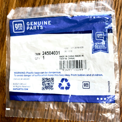 OE GM Oil Tube Dipstick O-ring Seal part # 24504031