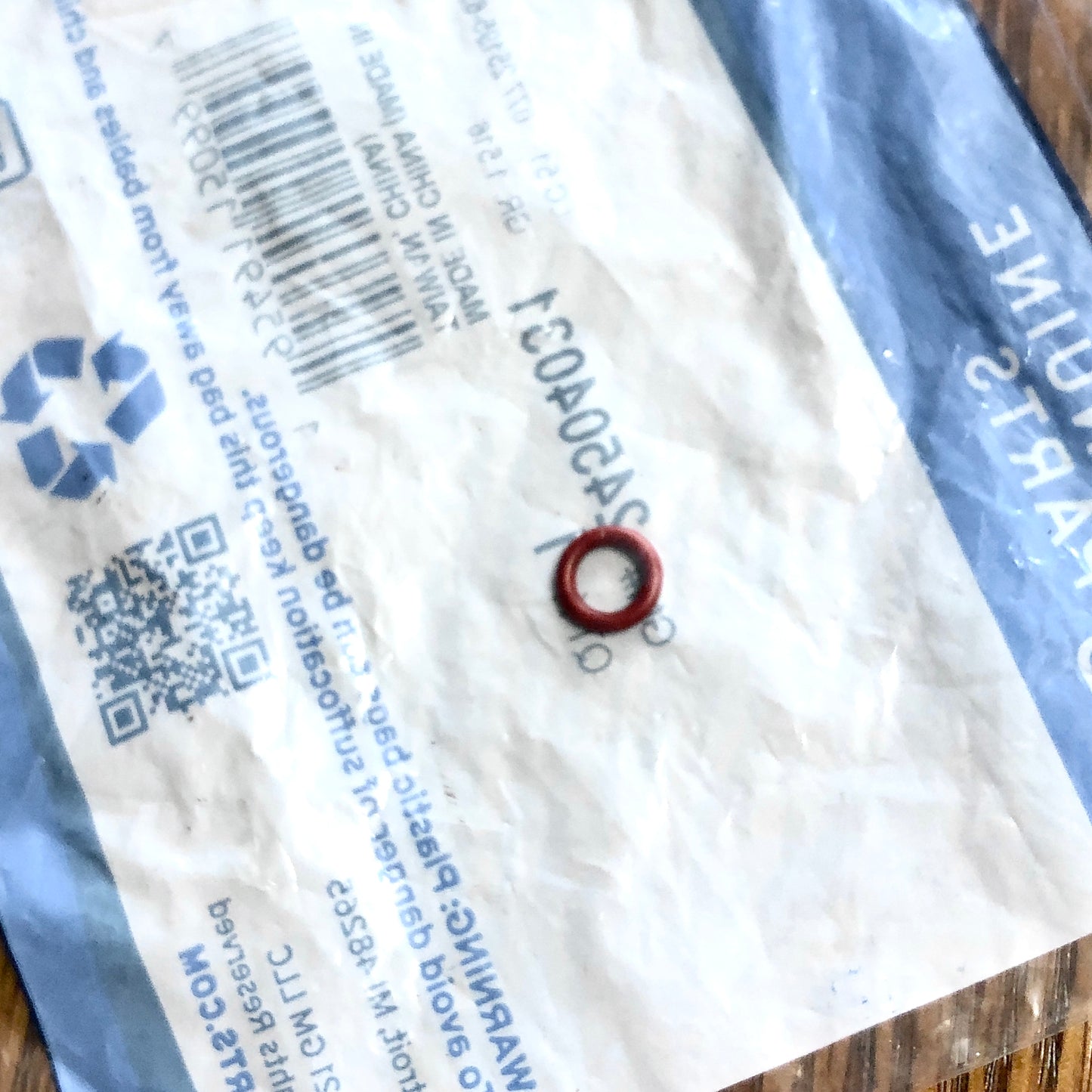 OE GM Oil Tube Dipstick O-ring Seal part # 24504031