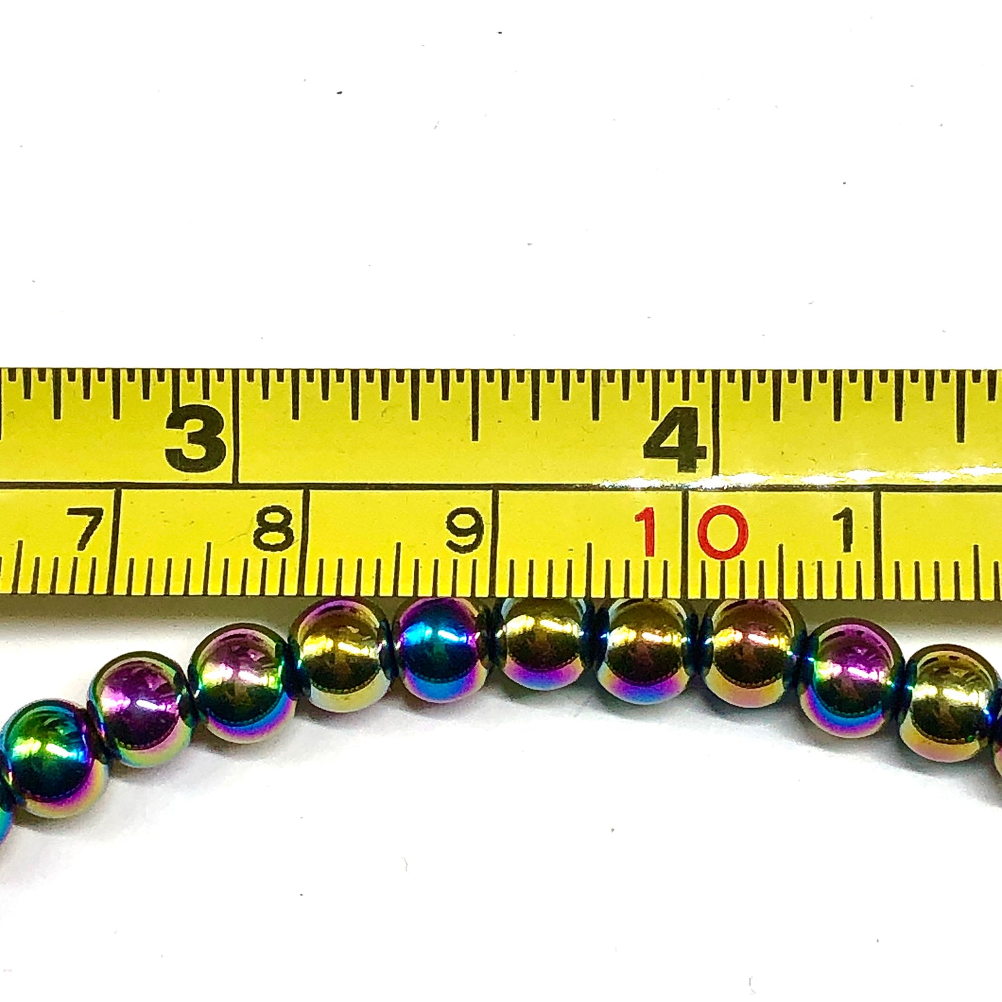 PVD Rainbow Stainless Steel Bead Bracelet