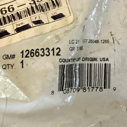Intermediate fuel feed line pipe OE GM Part # 12663312