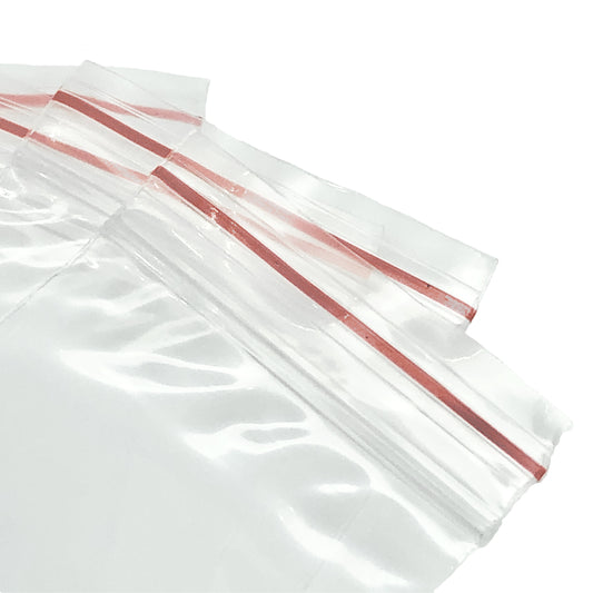 100 Zip Lock Plastic Bags 2in Zip Top Re-closable Baggies for Crafts to Food