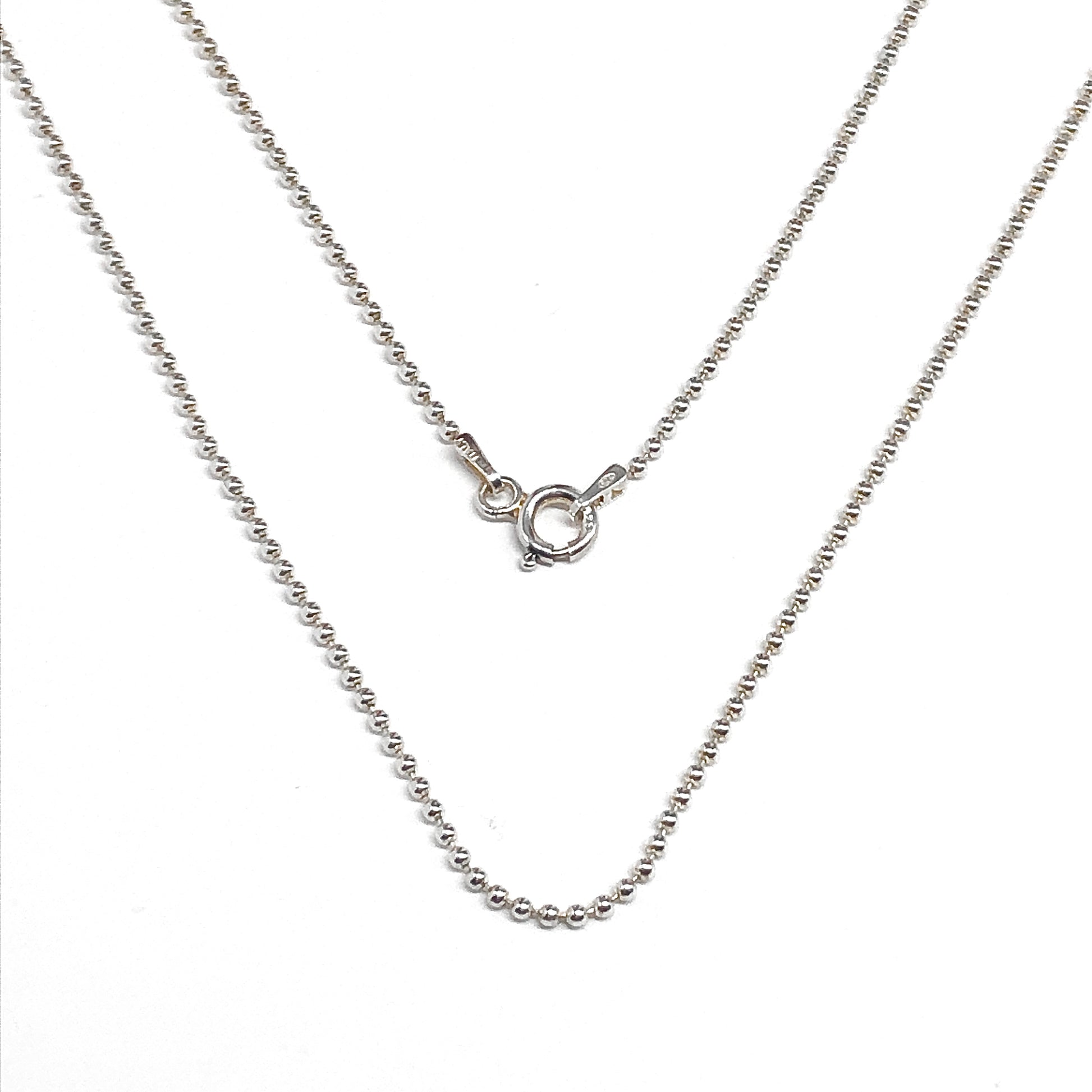20in Sterling Silver Ball Chain Necklace