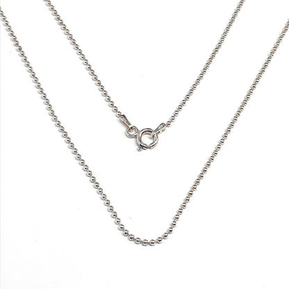 20in Sterling Silver Ball Chain Necklace