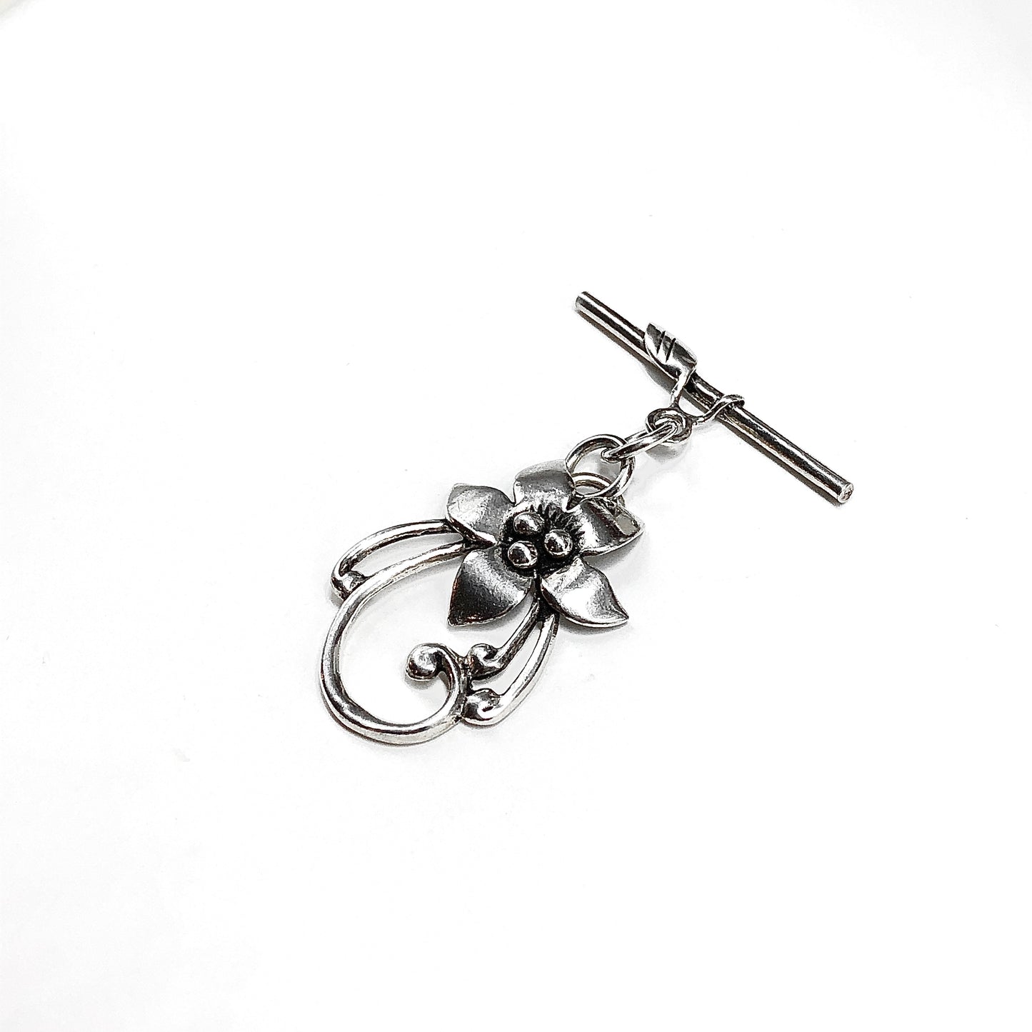 20mm Sterling Silver Toggle Clasp Finding