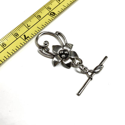20mm Sterling Silver Toggle Clasp Finding