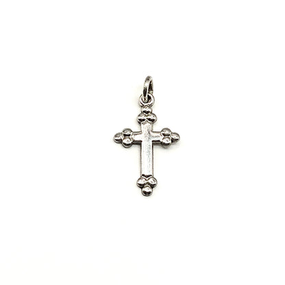 Vintage Sterling Silver Cross Charm by Bliss