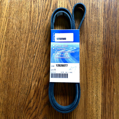 GMC drive belt 12626077 / 12732503 AcDelco