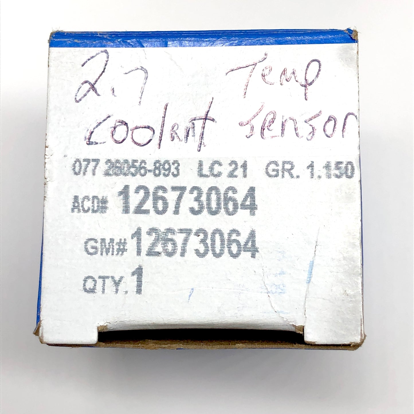 GM OEM 2019-2026 Engine Coolant Temperature Sensor Part #12673064