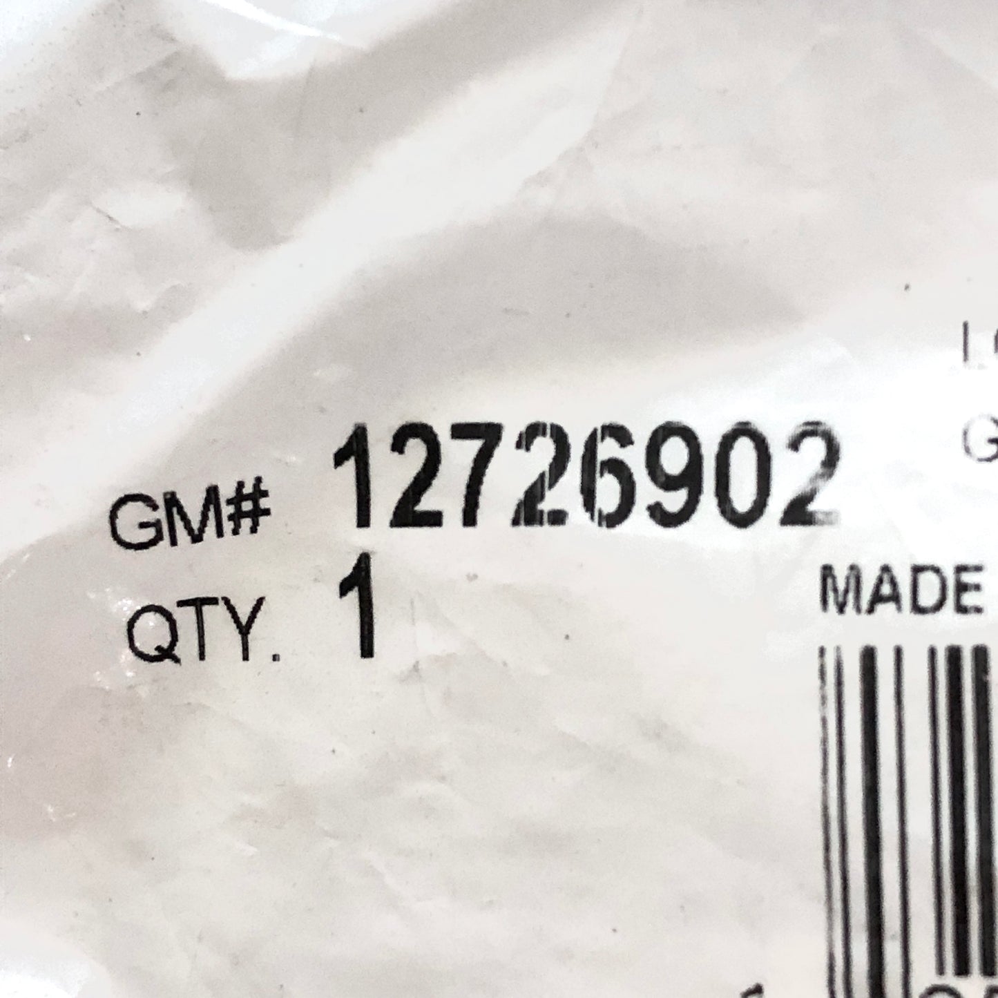2021 - 2026 GMC Sierra Fuel Injector Seal Kit, Silverado Express GM # 12726902