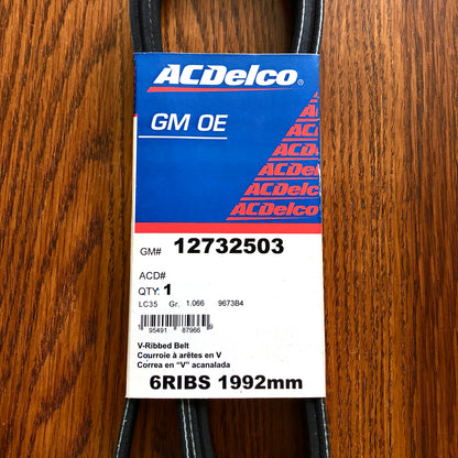 2018-2025 Chevy Express GMC Sierra Silverado ACDelco GM #12732503 (12626077) Drive Belt