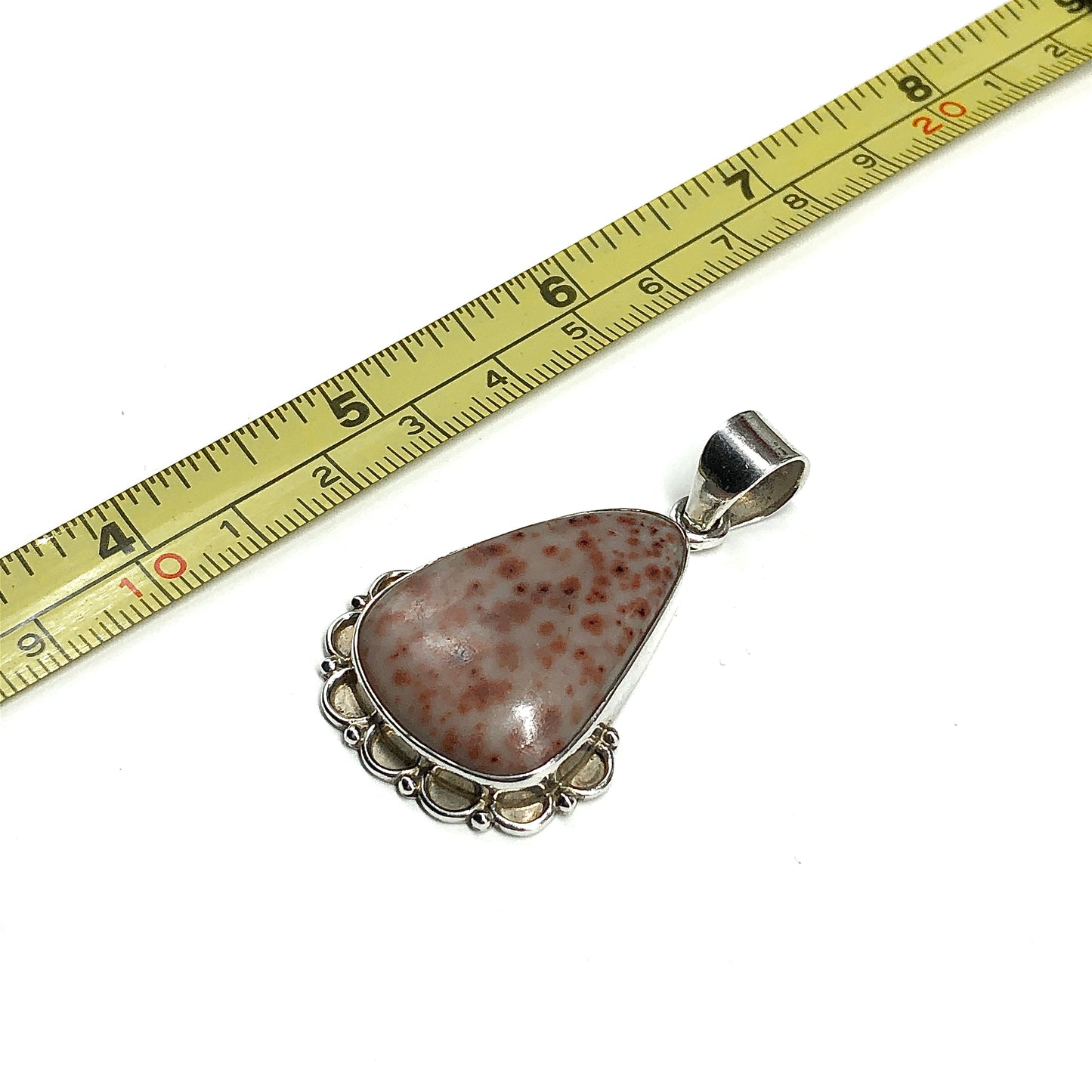 Dalmatian Jasper Stone Pendant
