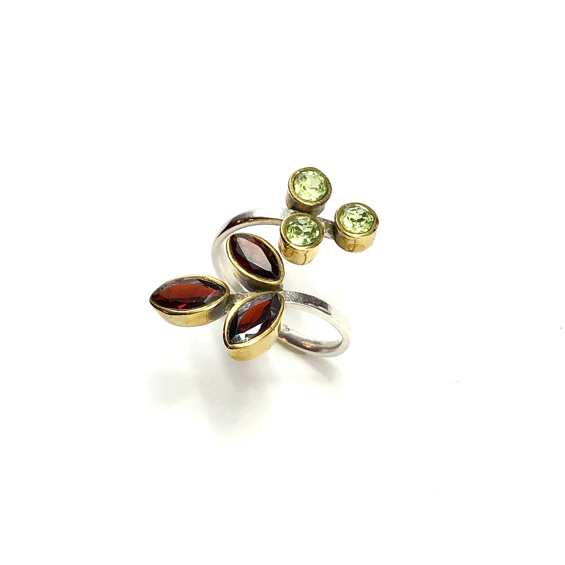 925 Silver Gemstone Ring
