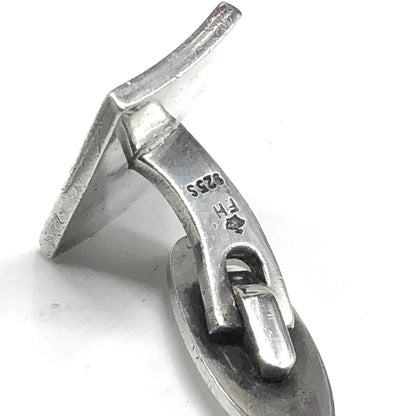 Sterling Silver Cufflinks Vintage Francis Howard Sheffield England