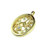 Zodiac Jewelry | Diamond Accent Zodiac Capricorn Pendant | Blingschlingers Jewelry online