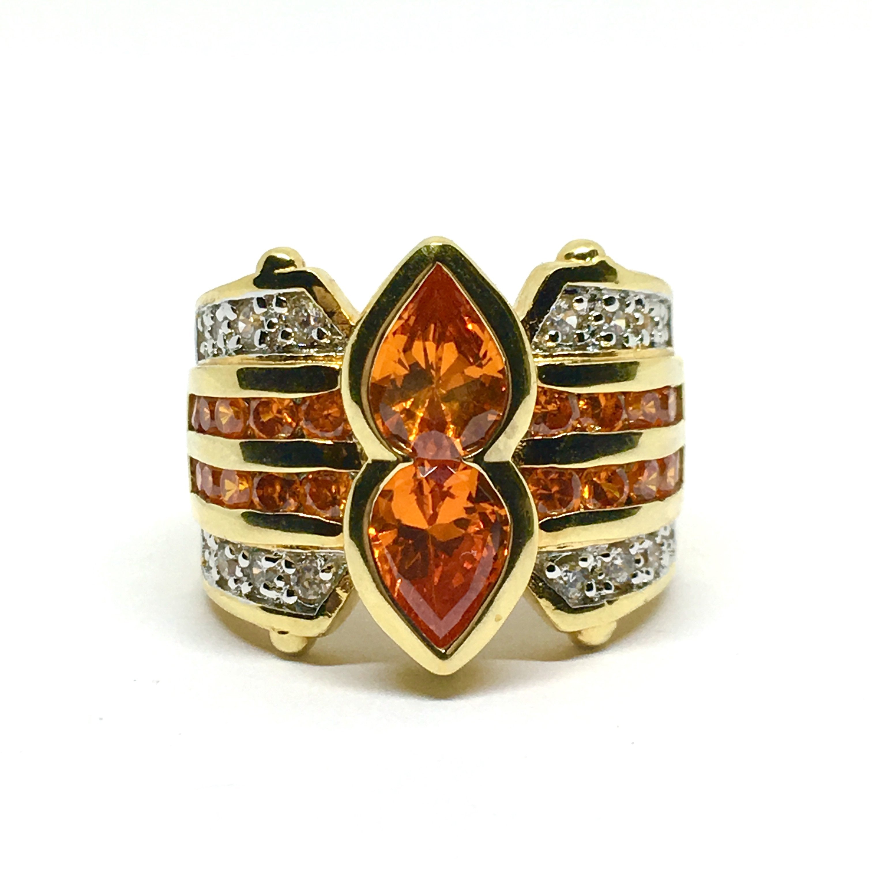 Rhinestone Decor Hollow Flower Shaped Ring 1pc | Gold ring designs, Gold  bangles design, Women jewelry